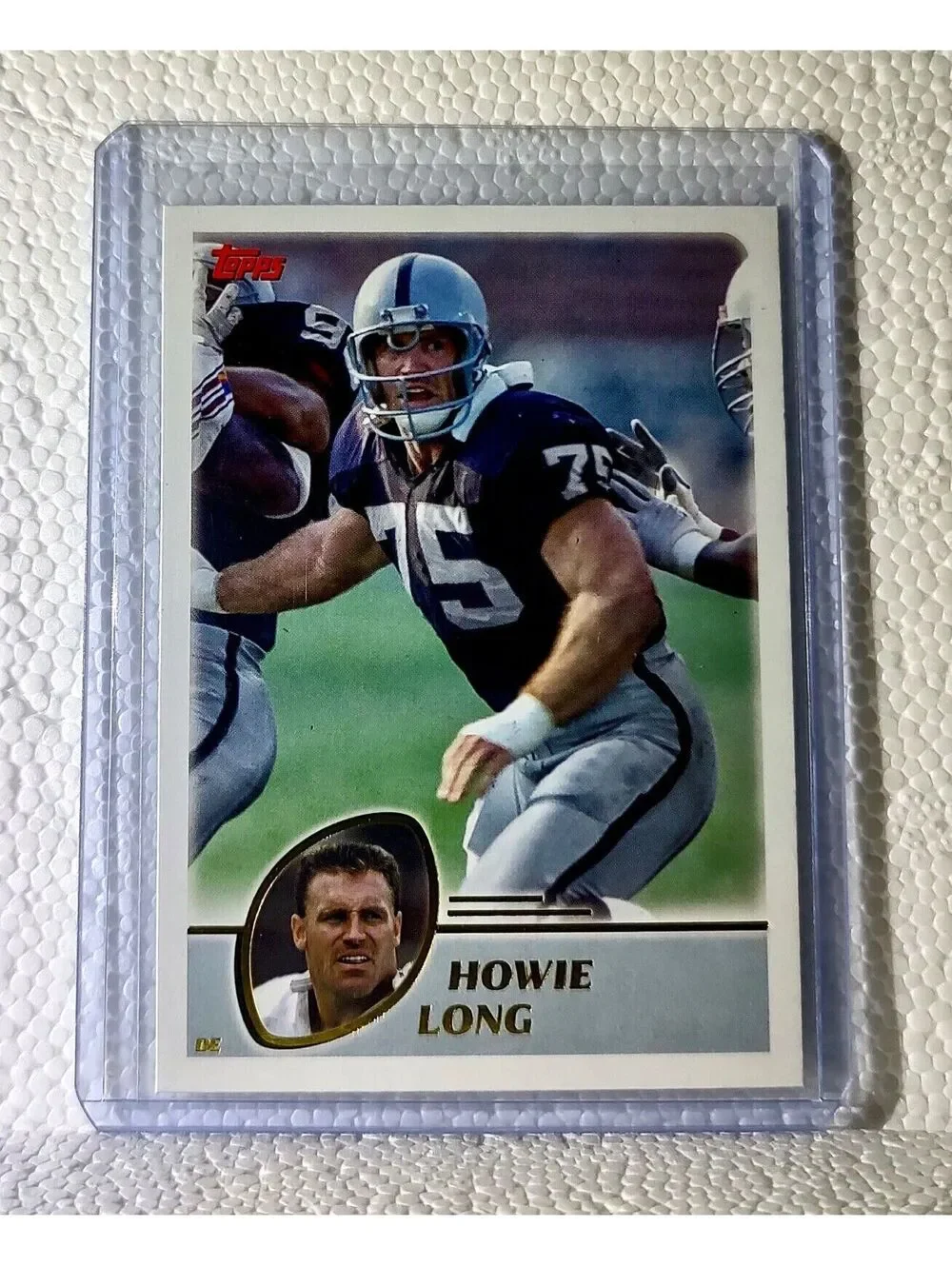 Howie Long 2023 Topps NFL #442 Football Card Oakland Raiders